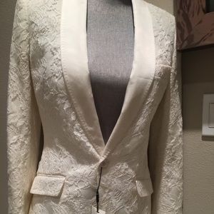 Designer D&G White lace blazer